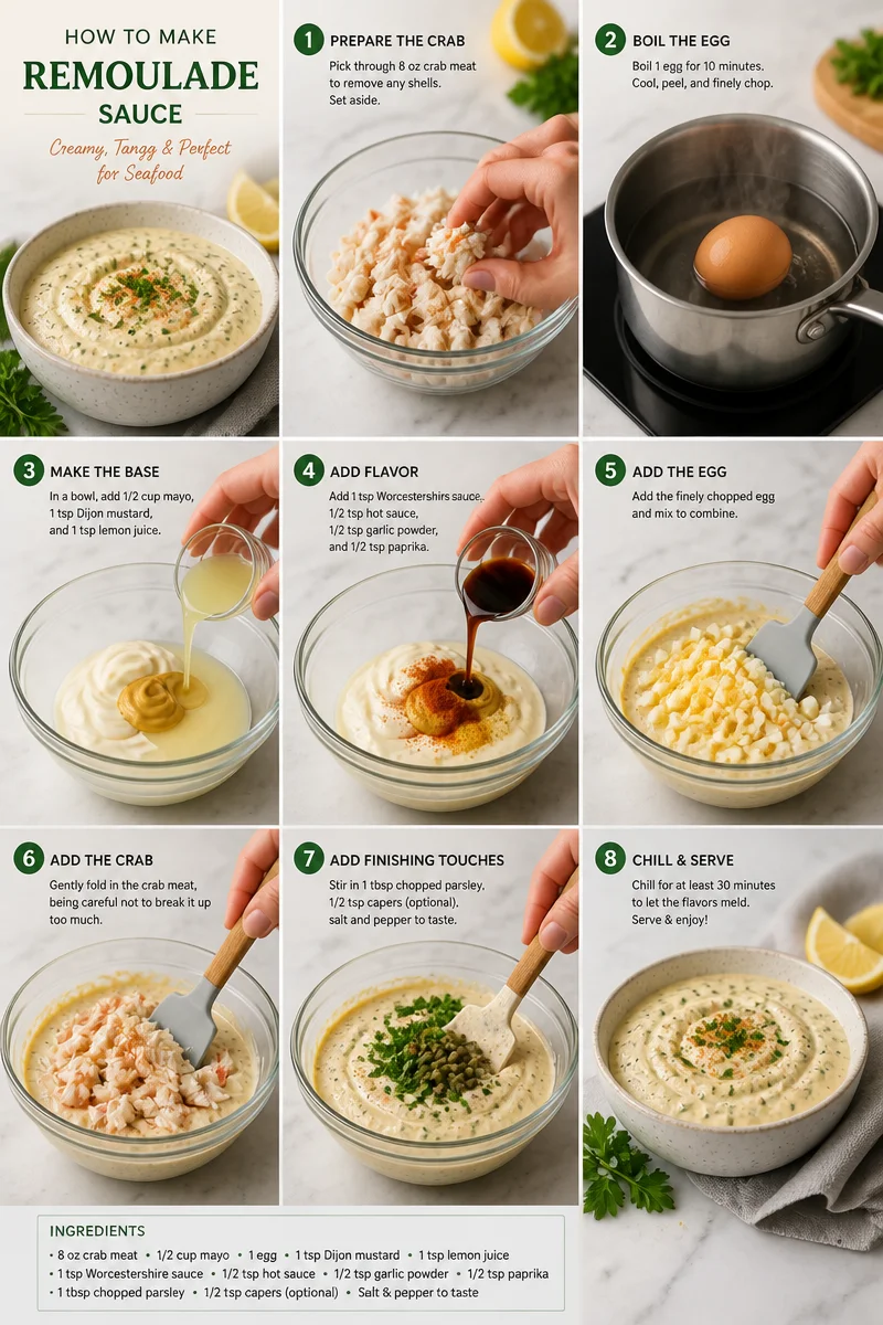 Best Homemade Remoulade Sauce for Crab Cakes