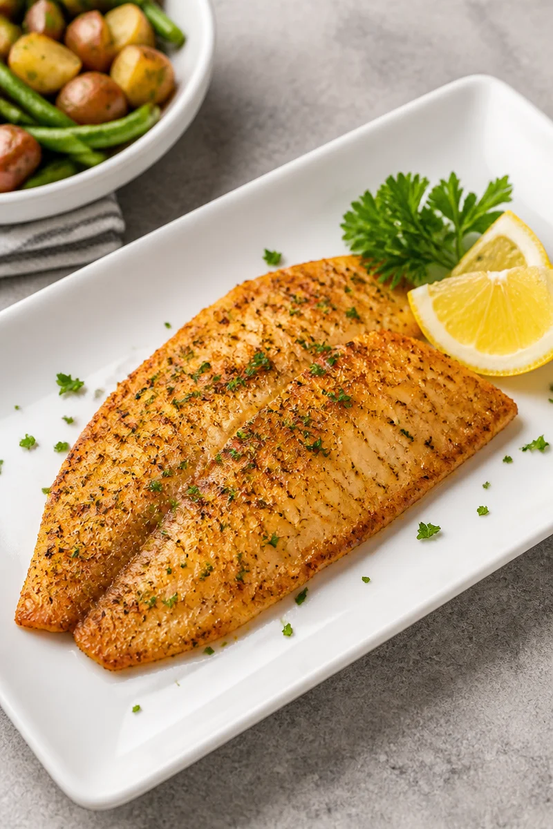Best Oven Baked Lemon Pepper Tilapia Fillets
