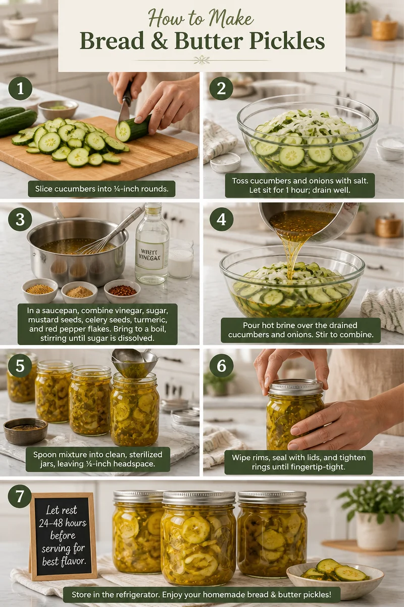 Classic Old Fashioned Bread and Butter Pickles
