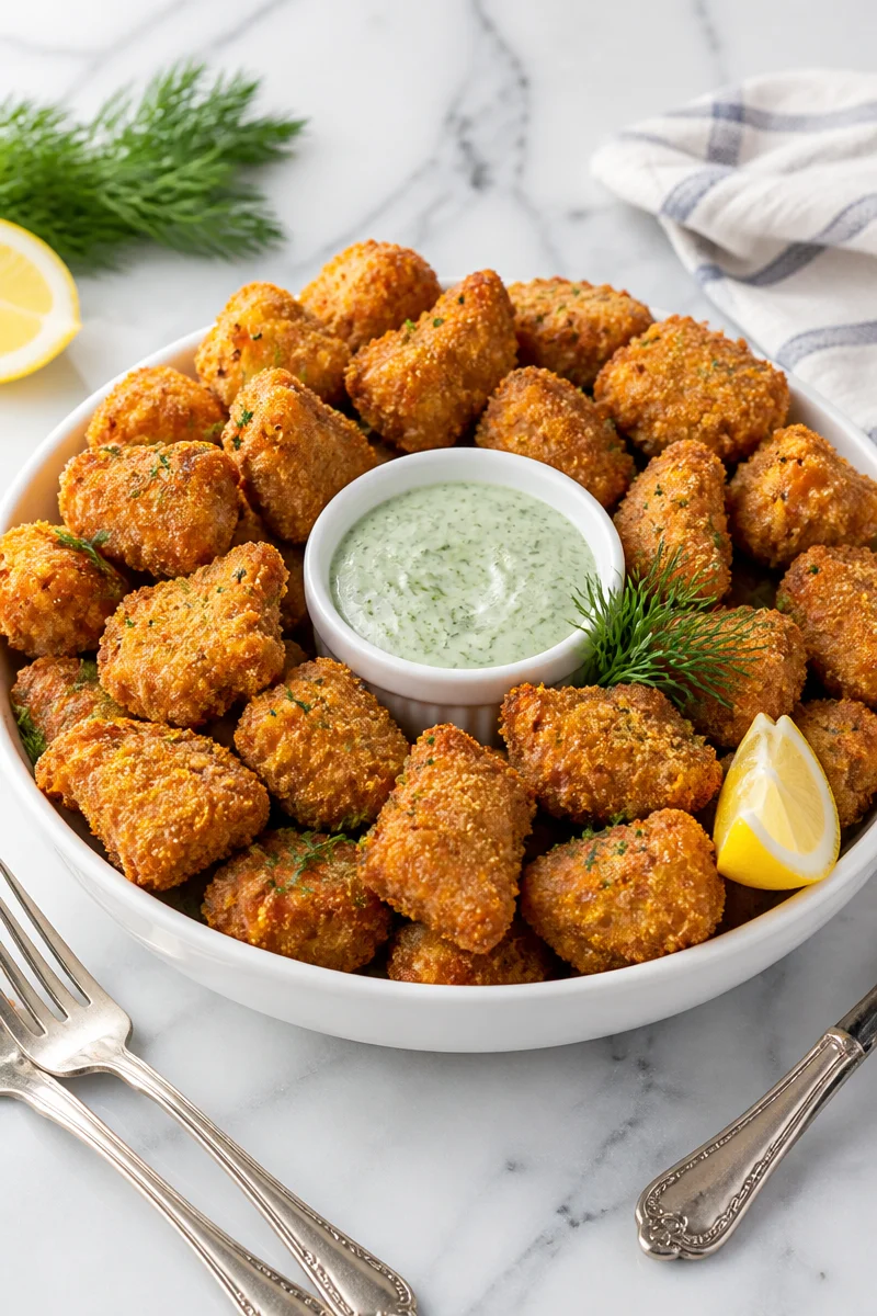 Classic Southern Fried Catfish Nuggets