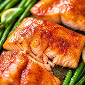 Easy Oven Baked Brown Sugar Glazed Salmon