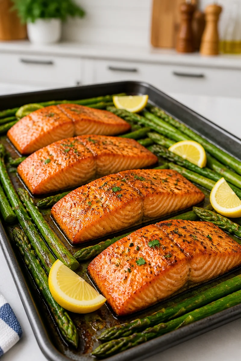 Easy Oven Baked Brown Sugar Glazed Salmon