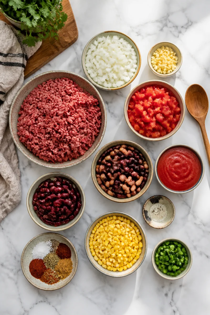 Easy Slow Cooker Cowboy Chili Recipe
