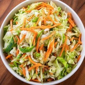 Old Fashioned Apple Cider Vinegar Coleslaw
