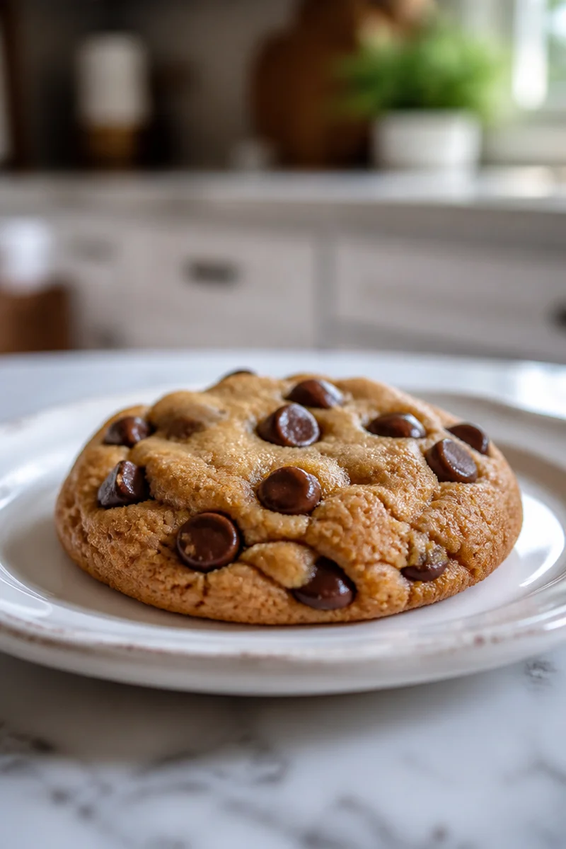 Chewy Brown Sugar Pumpkin Chocolate Chip Cookie