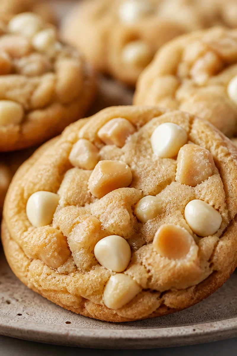 Chewy White Chocolate Macadamia Nut Cookies
