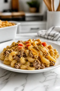 Classic Homemade Best Hamburger Casserole