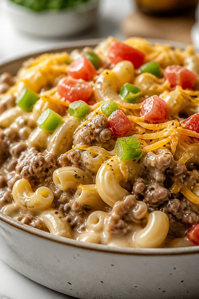 Classic Homemade Best Hamburger Casserole