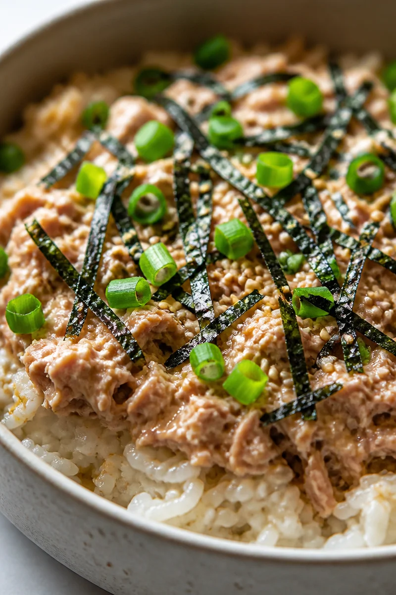 Creamy Tuna Sushi Bake