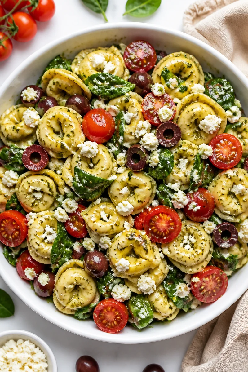 Creamy Tuscan Tortellini Pasta Salad Recipes