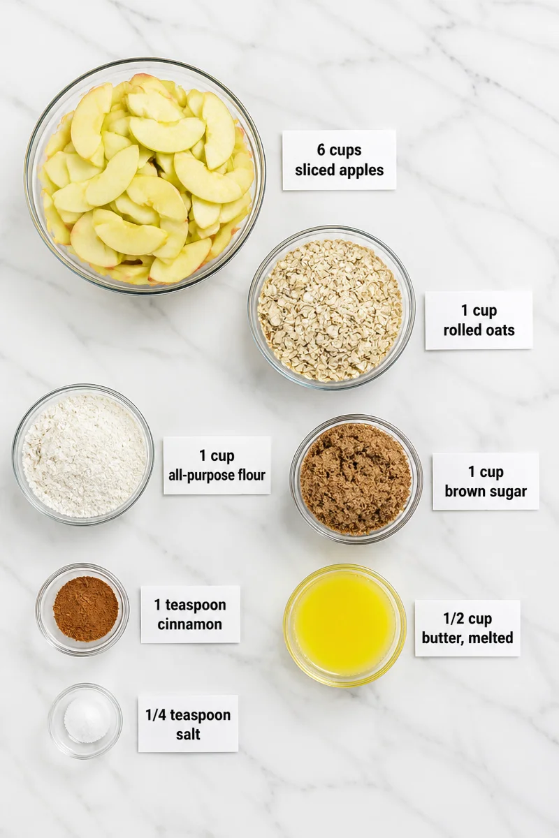 Easy Apple Crisp Fall Baking Recipes