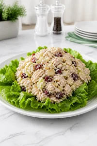 Easy Make Ahead Cranberry Almond Chicken Salad