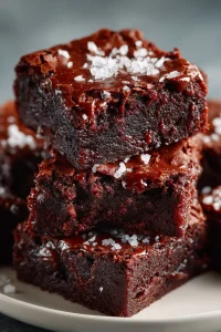 Easy One Bowl Fudgy Sweet Potato Brownies