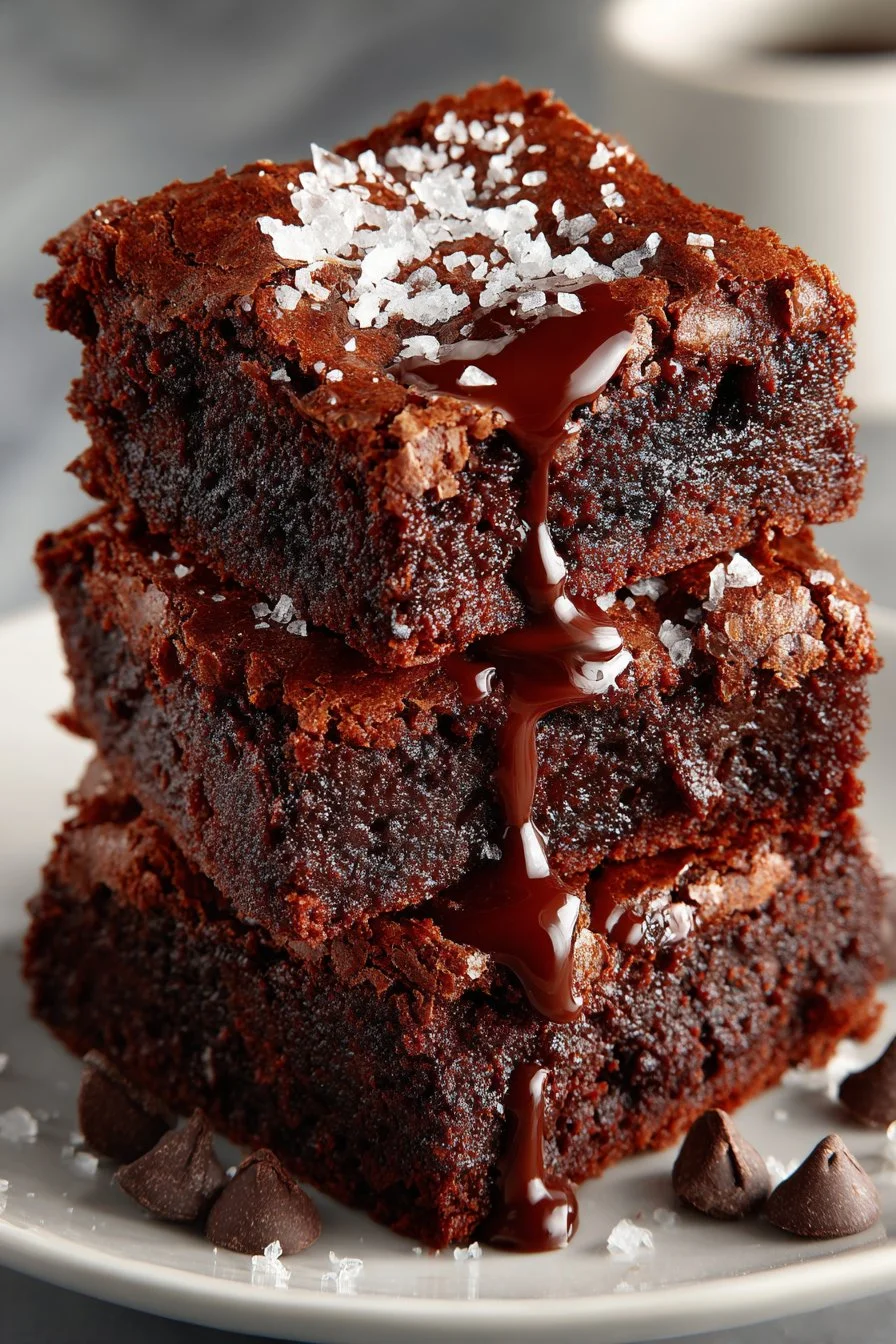 Easy One Bowl Fudgy Sweet Potato Brownies