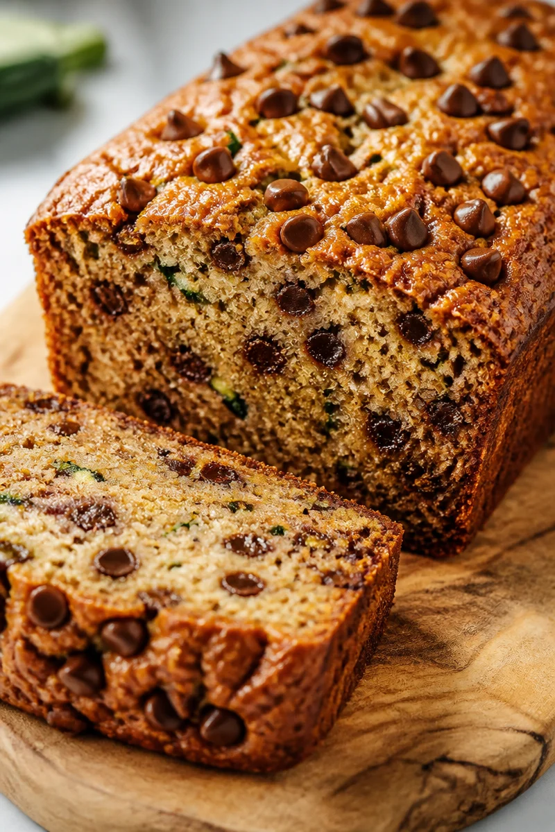 Grandma's Brown Butter Chocolate Chip Zucchini Bread