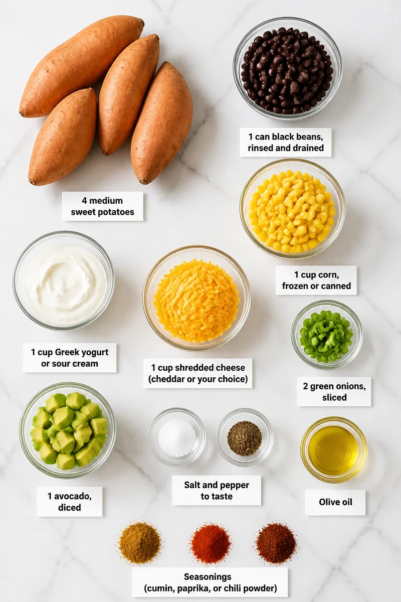 Healthy Loaded Baked Sweet Potato Recipes