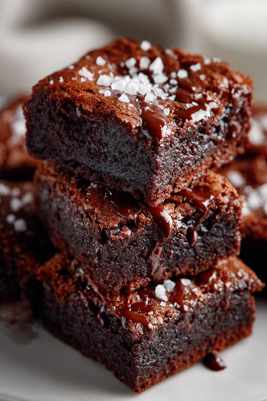 Healthy Low Calorie Greek Yogurt Brownies