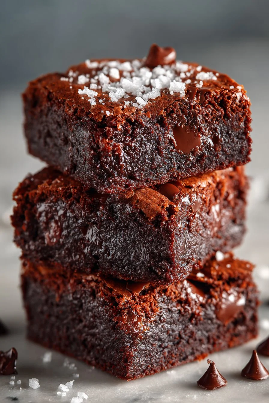 Healthy Low Calorie Greek Yogurt Brownies