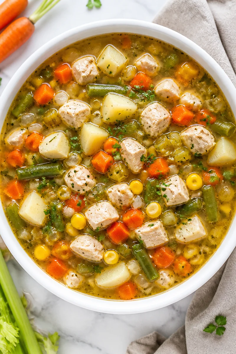 Hearty Veggie And Chicken Soup Recipes