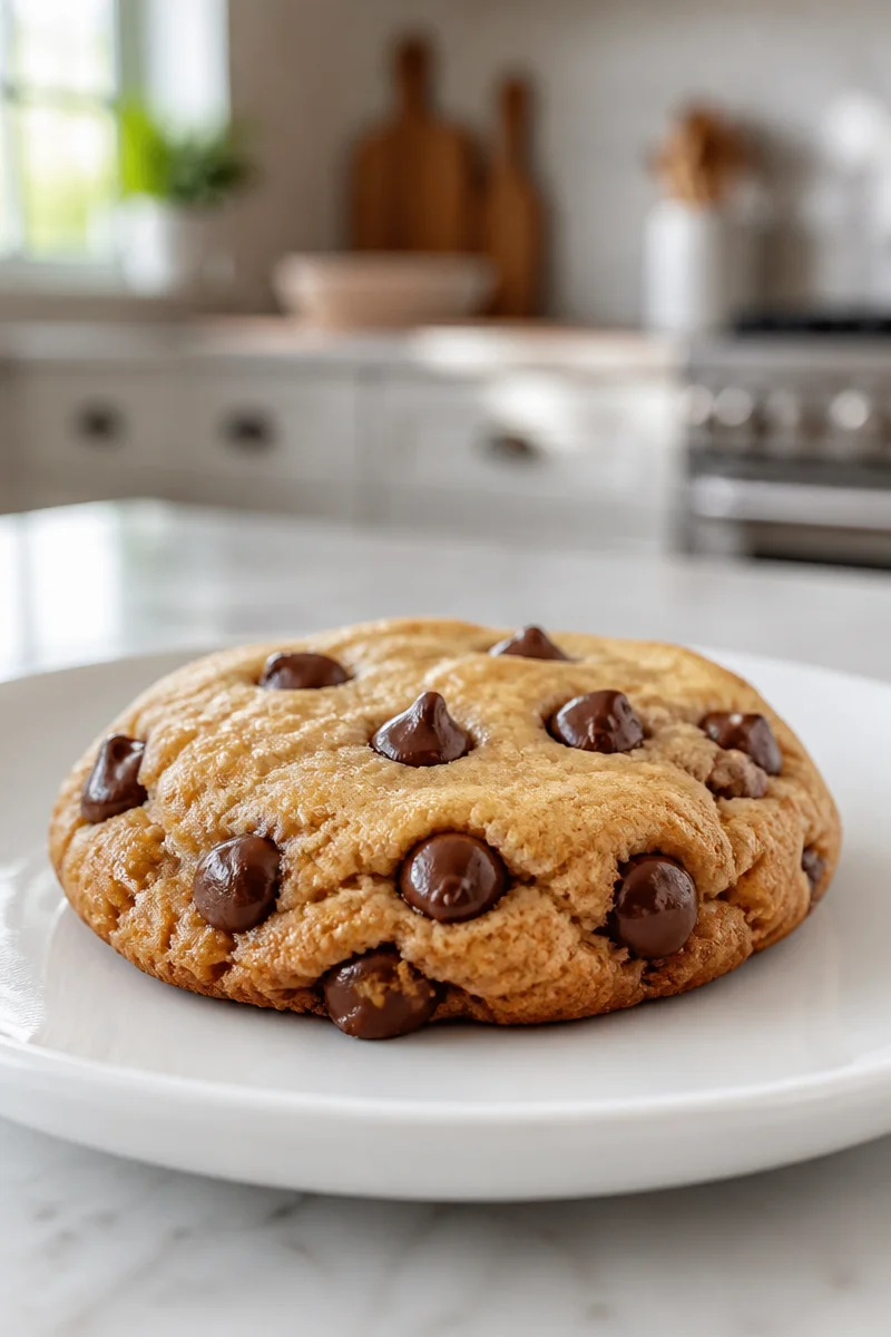 Old Fashioned Thick Fluffy Chocolate Chip Cookie
