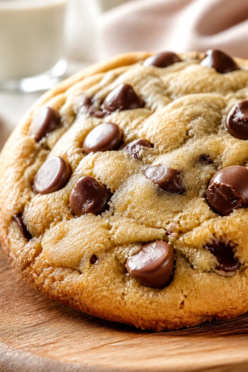 Old Fashioned Thick Fluffy Chocolate Chip Cookie