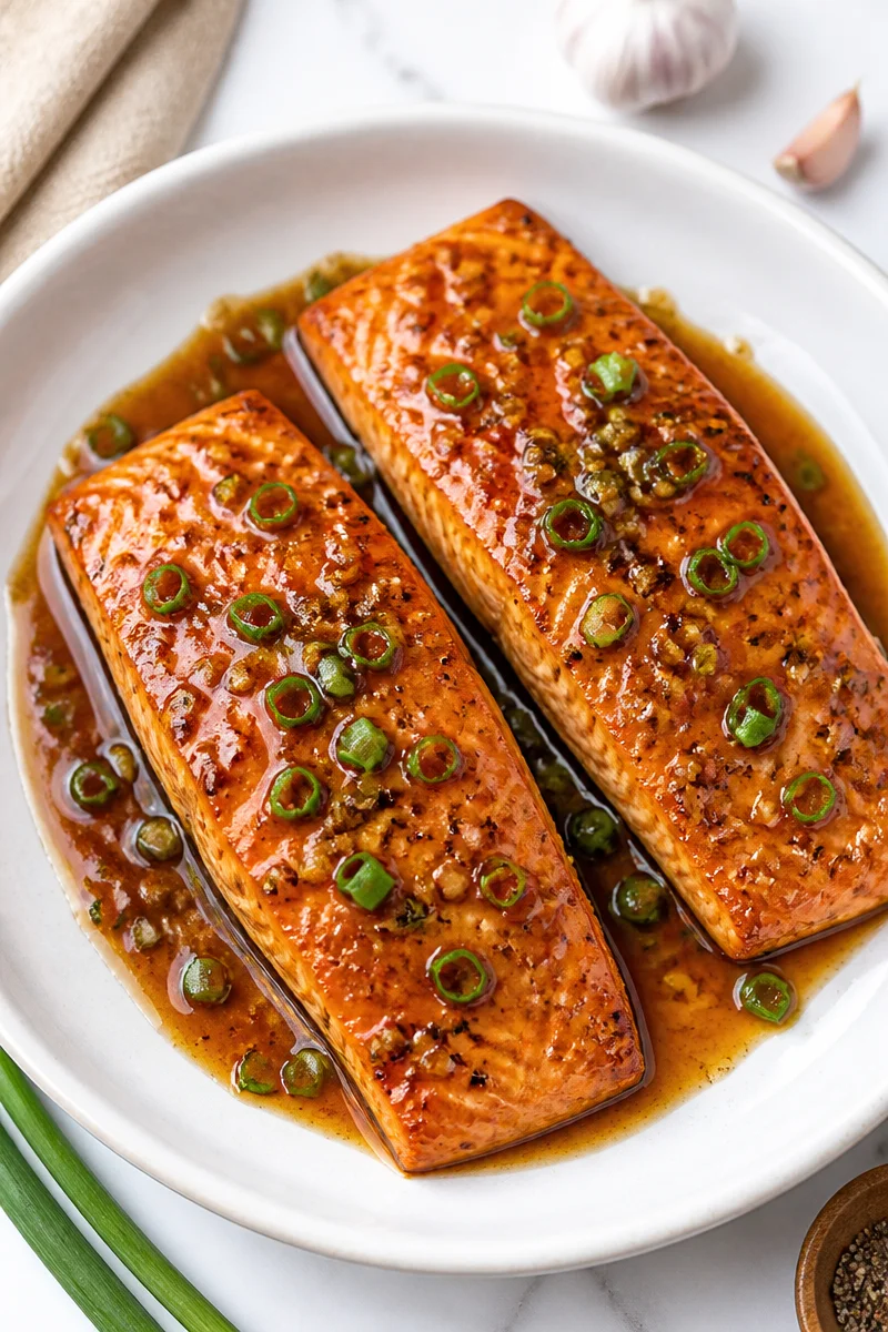 Pan Seared Honey Garlic Salmon Recipes