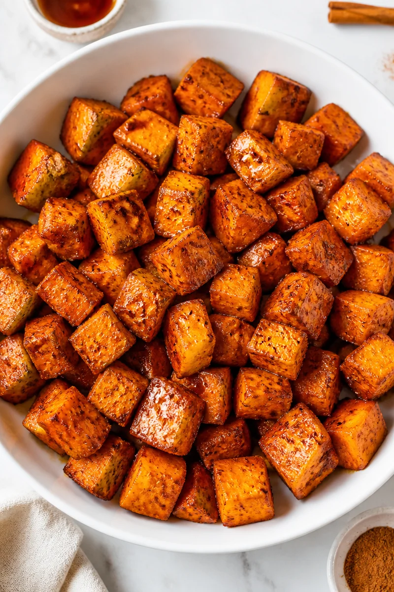 Roasted Cinnamon Maple Sweet Potato Recipes
