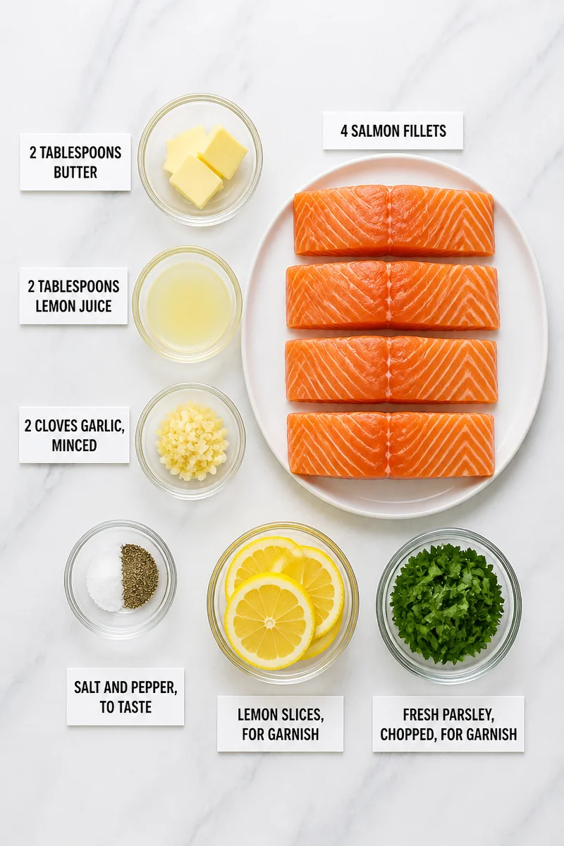 20 Minute Skillet Lemon Butter Salmon Dinner Idea Easy