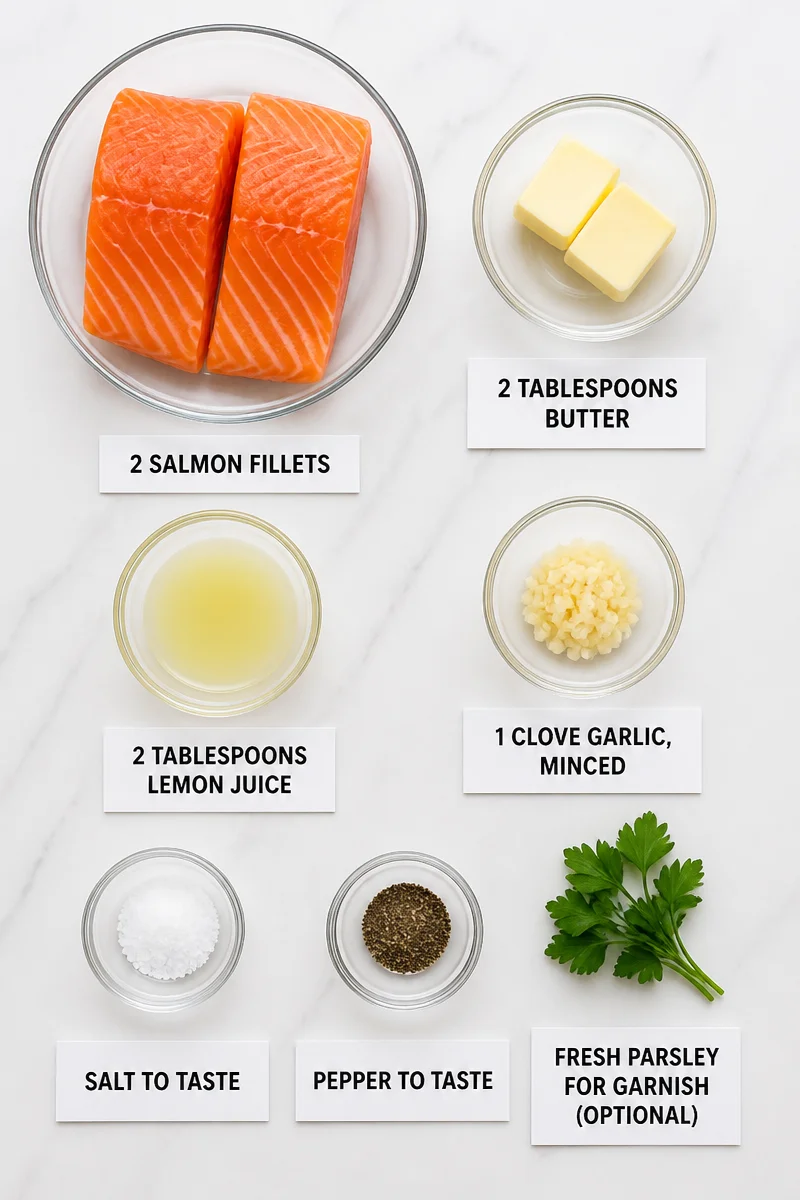 20 Minute Skillet Lemon Butter Salmon Keto Dinner Recipe