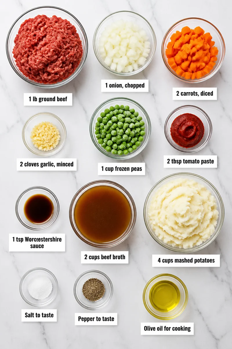 Classic Beef Shepherd Pie with Mashed Potato Crust