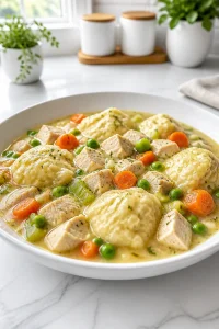 Cozy One Pot Chicken And Dumpling Stew