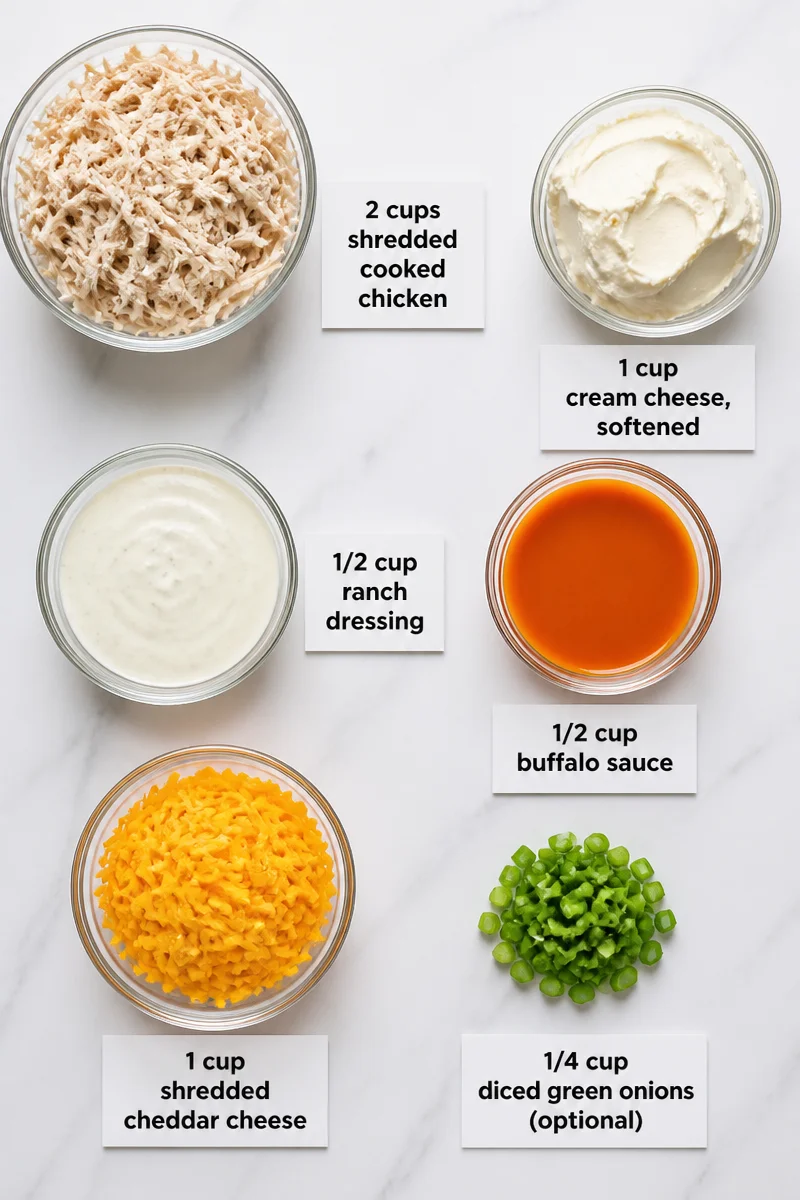 Creamy Crockpot Buffalo Chicken Dip Recipe