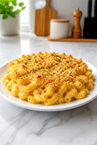 Creamy Homemade Macaroni and Cheese Casserole