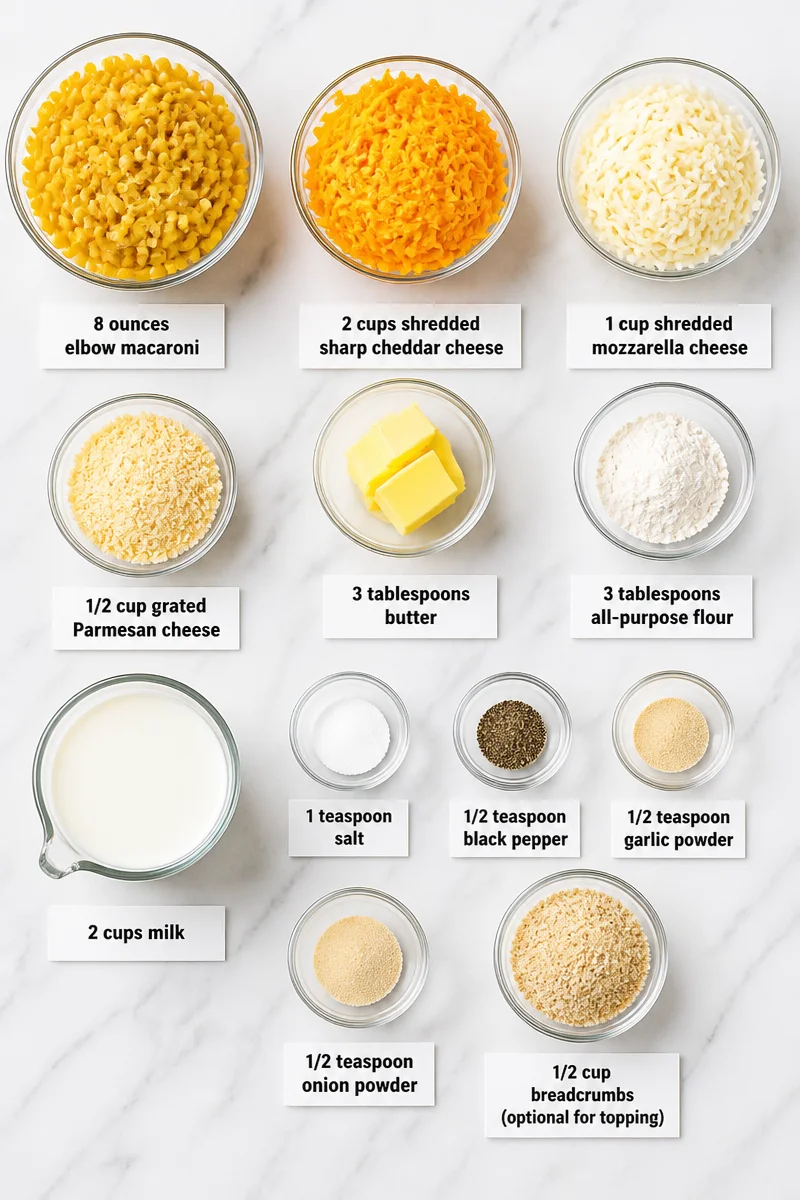 Creamy Homemade Macaroni and Cheese Casserole