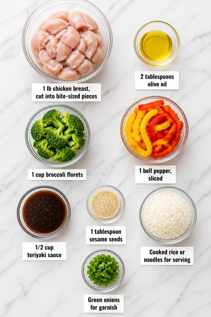 Easy 30-Minute Chicken Teriyaki Skillet