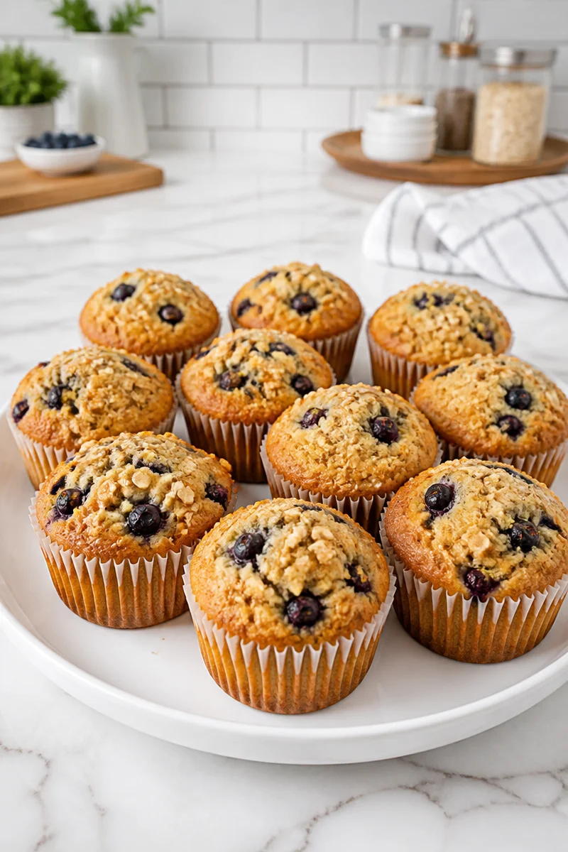Homemade breakfast muffins ready for a quick, healthy back-to-school meal.