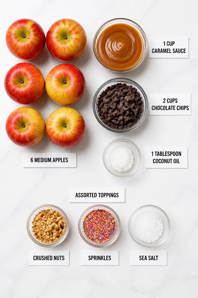 Gourmet Chocolate Dipped Caramel Apple Dessert