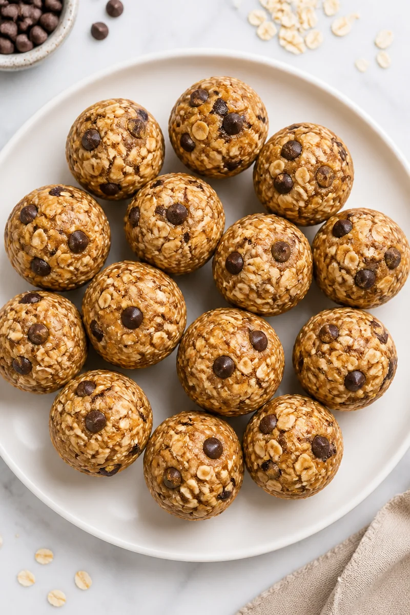 Healthy No Bake Peanut Butter Energy Bite Easy Snack