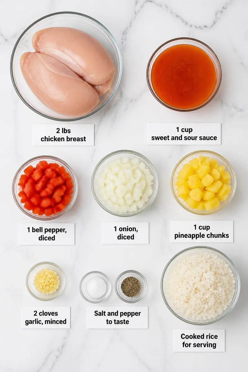 Instant Pot Sweet And Sour Shredded Chicken Recipe