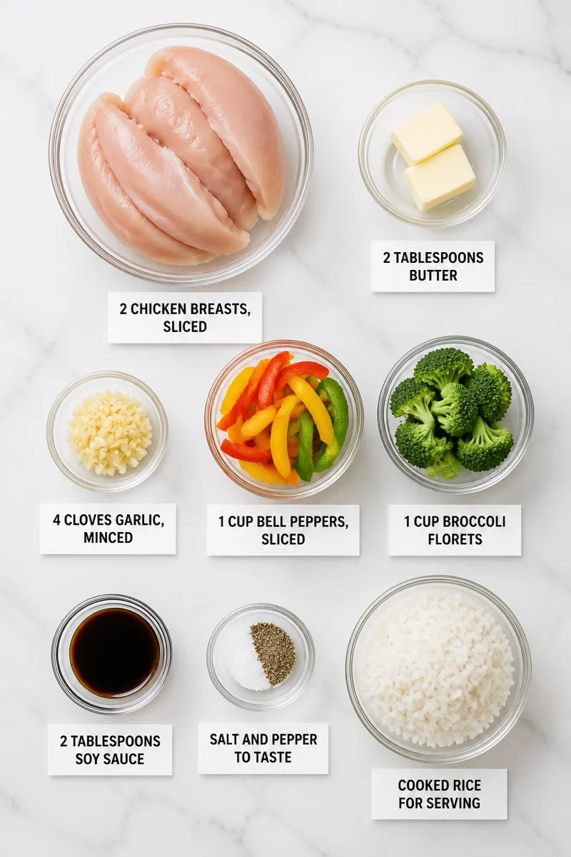 Quick 15-Minute Garlic Butter Chicken Stir-Fry