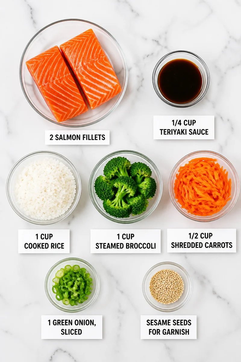 Quick Weeknight Teriyaki Salmon Bowl