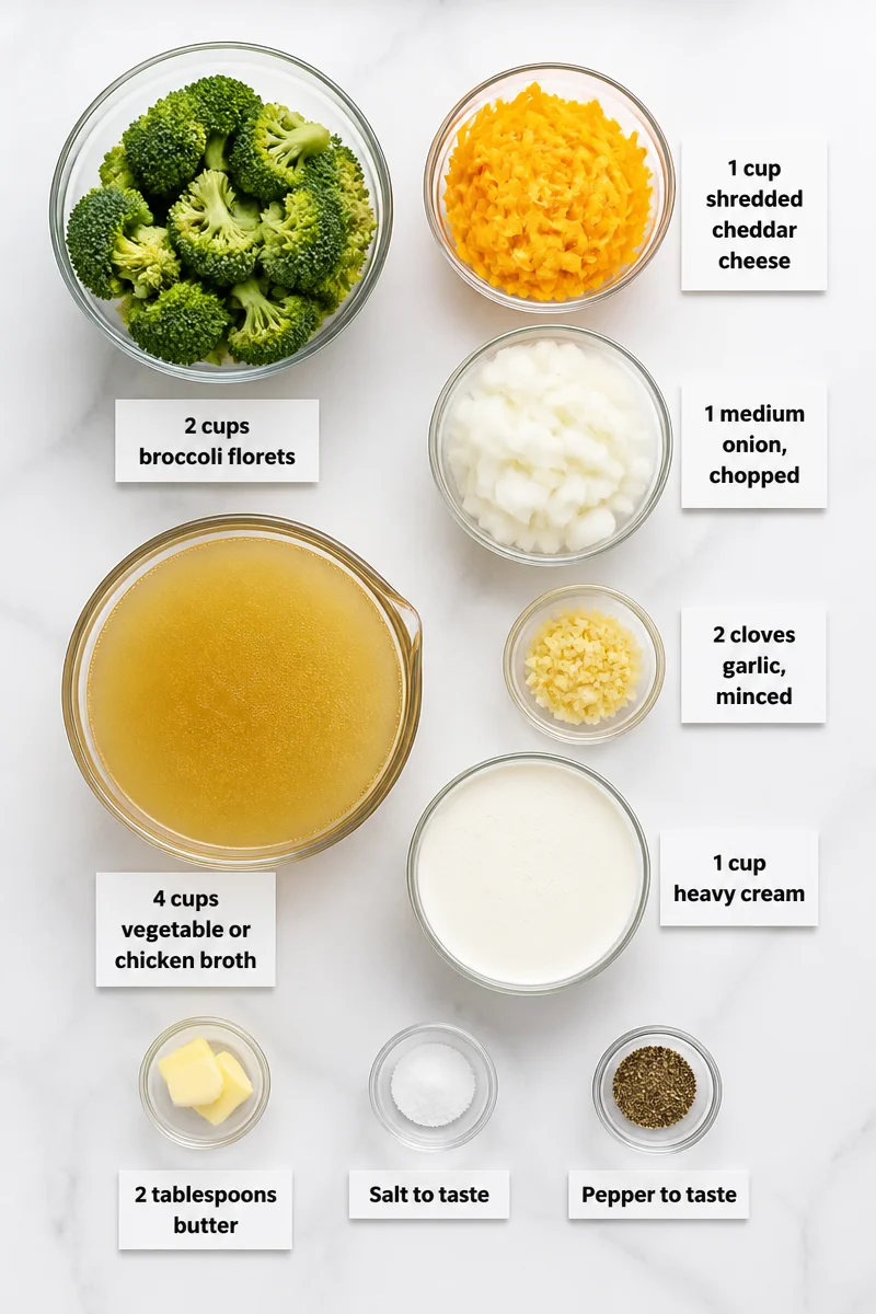 Rich And Creamy Broccoli Cheddar Soup Recipe