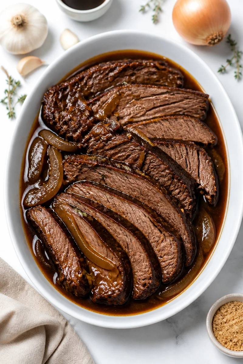 Slow Cooker Balsamic Glazed Chuck Roast Recipe