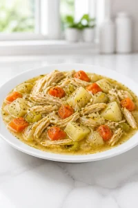 Slow Cooker Hearty Chicken Stew