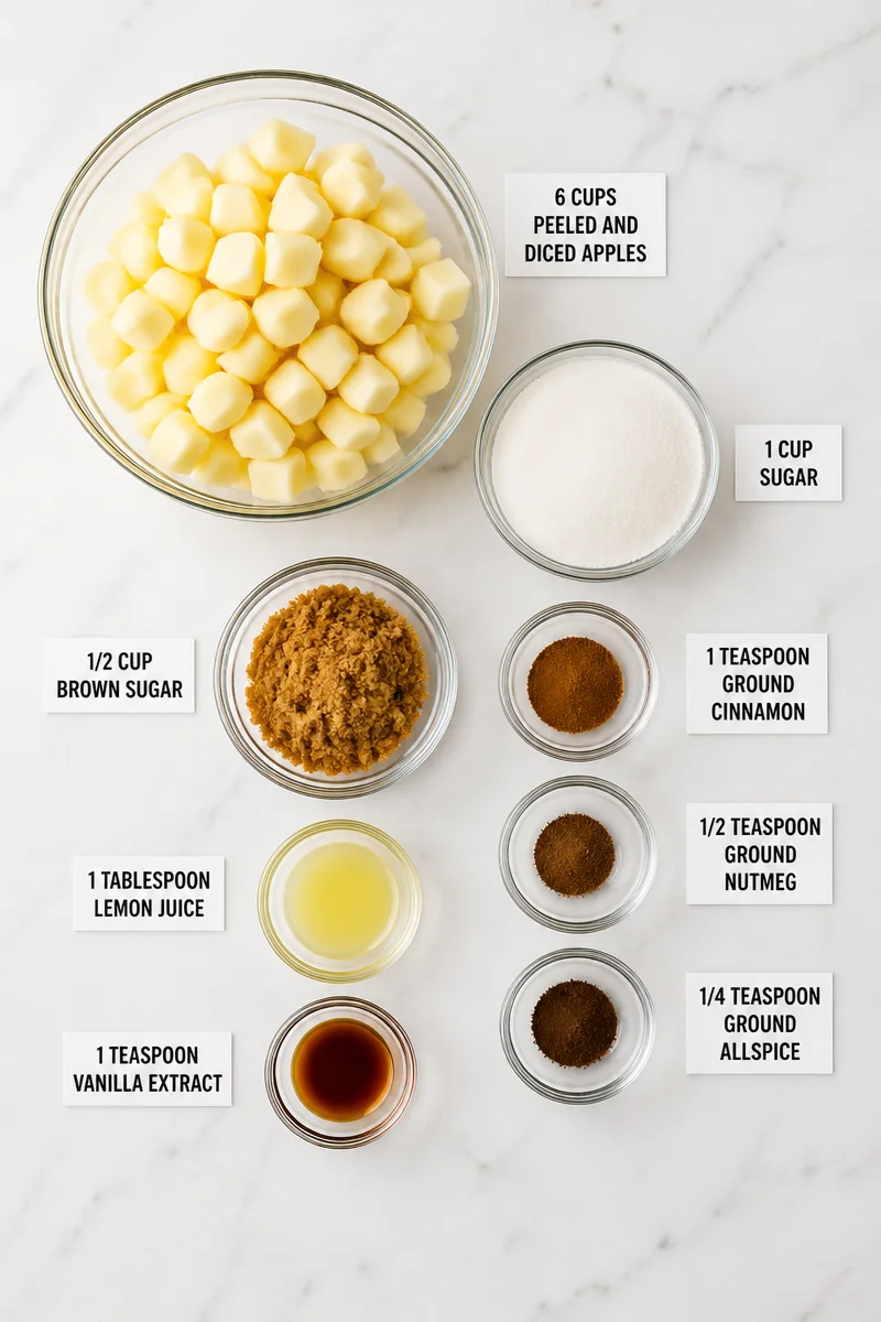 Slow Cooker Homemade Spiced Apple Butter Spread