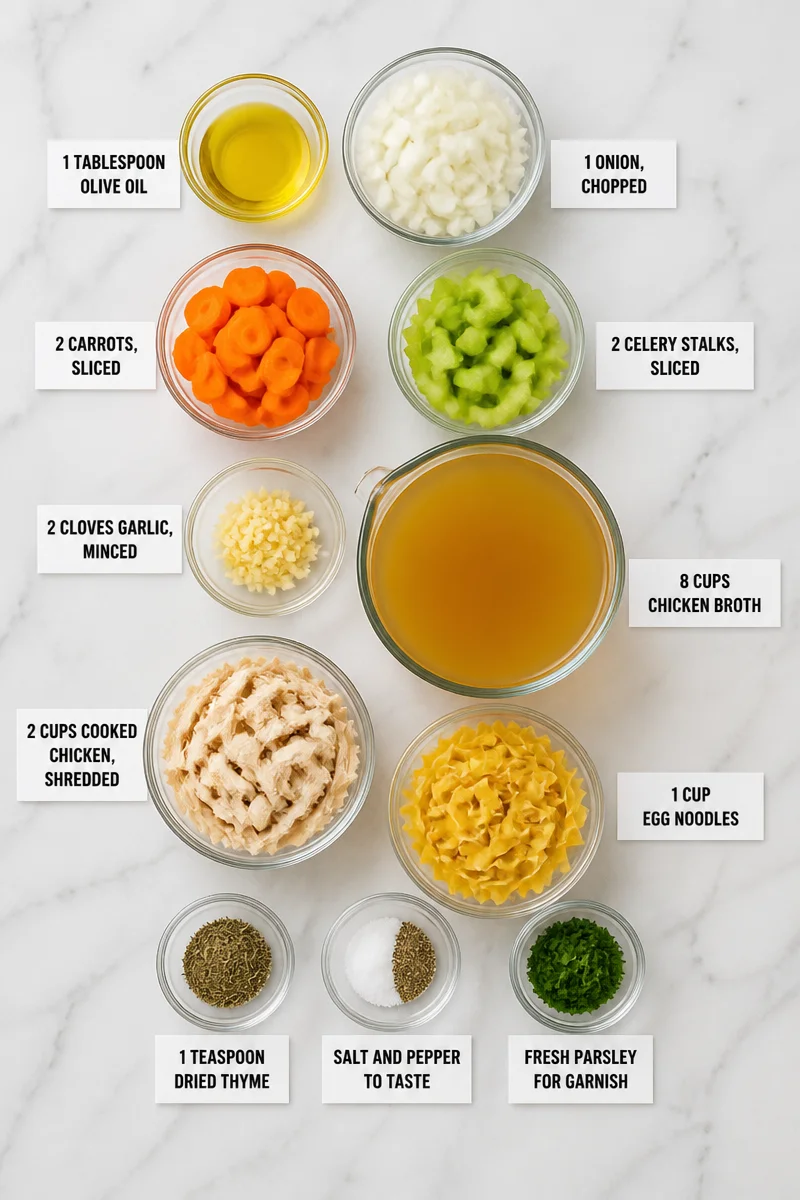 Soothing Homemade Chicken Noodle Soup Recipe