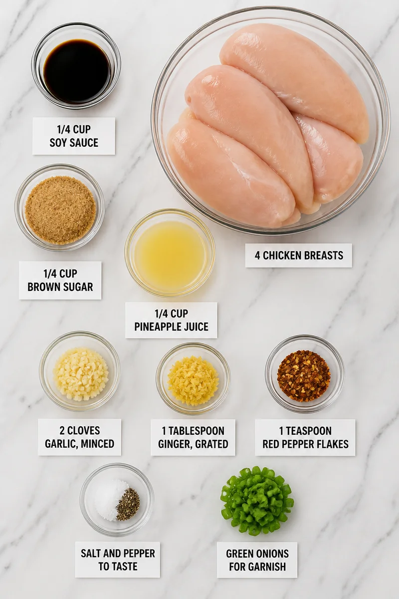 Sweet and Spicy Hawaiian Grilled Chicken