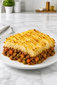 Traditional Shepherd Pie with Mashed Potato Topping