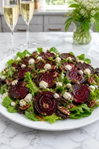 Champagne Vinaigrette Roasted Beet Salad