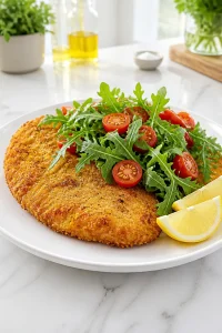 Crispy Chicken Cutlet Milanese Style